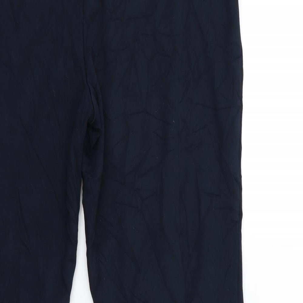 Marks and Spencer Womens Blue   Trousers  Size 14 L29 in