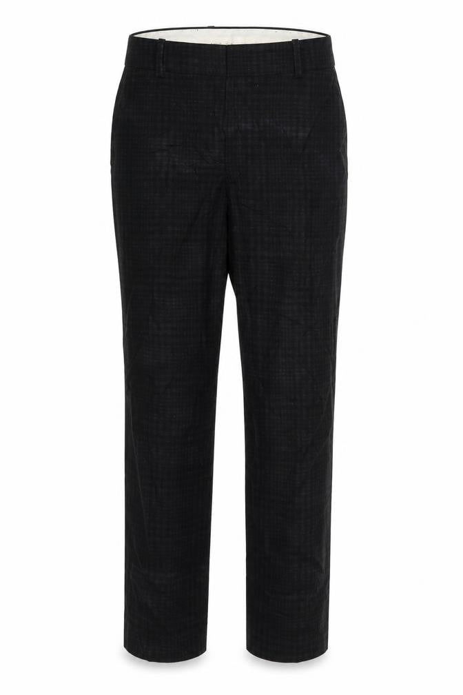 H&M Womens Black Check  Trousers  One Size L28 in
