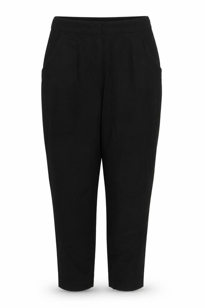 H&M Womens Black   Trousers  Size 8 L26 in