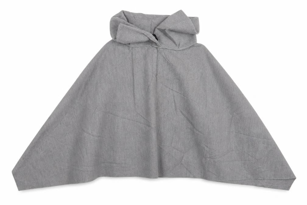 Preworn Womens Grey   Jacket Poncho One Size