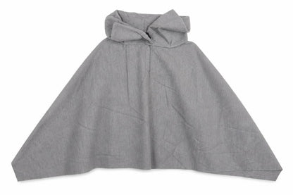 Preworn Womens Grey   Jacket Poncho One Size