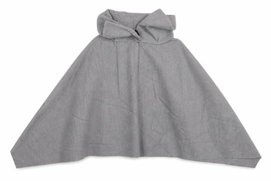 Preworn Womens Grey   Jacket Poncho One Size