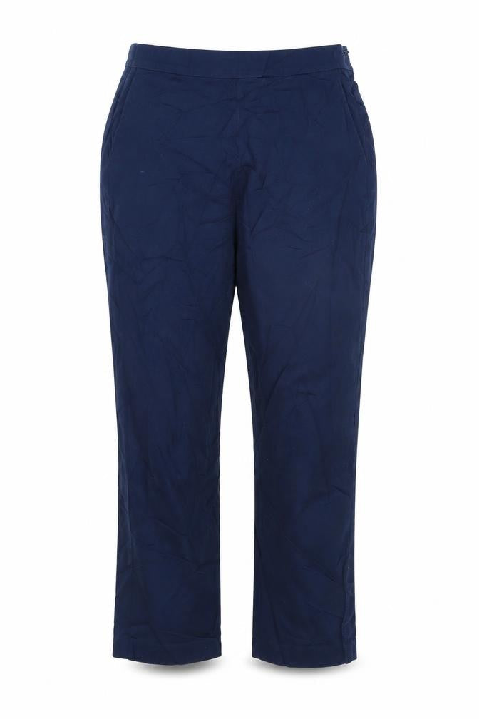 Marks & Spencer Womens Blue   Trousers  Size 14 L22 in
