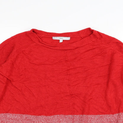Next Womens Red   Pullover Jumper Size M