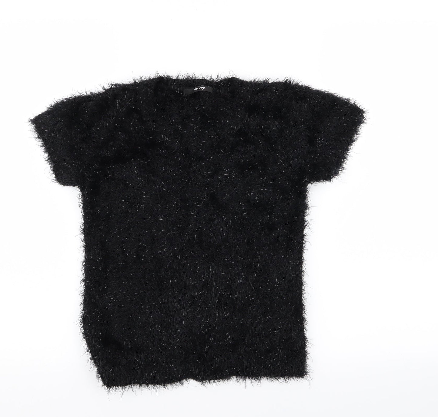 Asda George Womens Black   Pullover Jumper Size 8