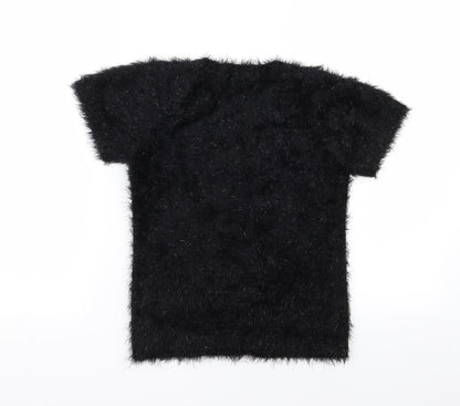 Asda George Womens Black   Pullover Jumper Size 8