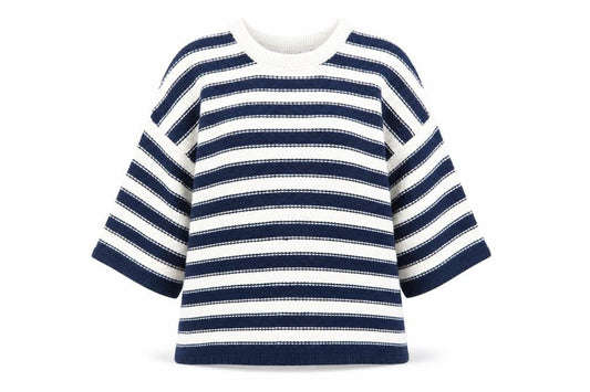 Bellfield Womens Multicoloured Striped  Pullover Jumper Size 10
