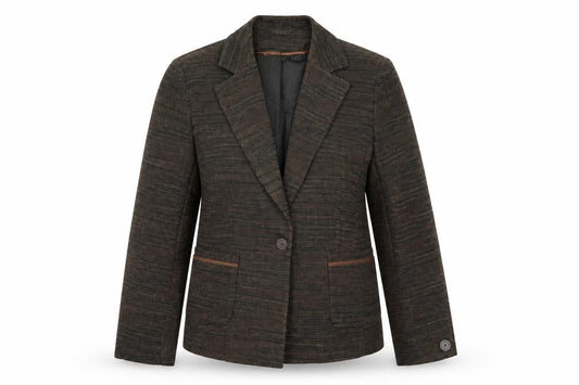 Klass Womens Brown   Jacket Blazer Size 12
