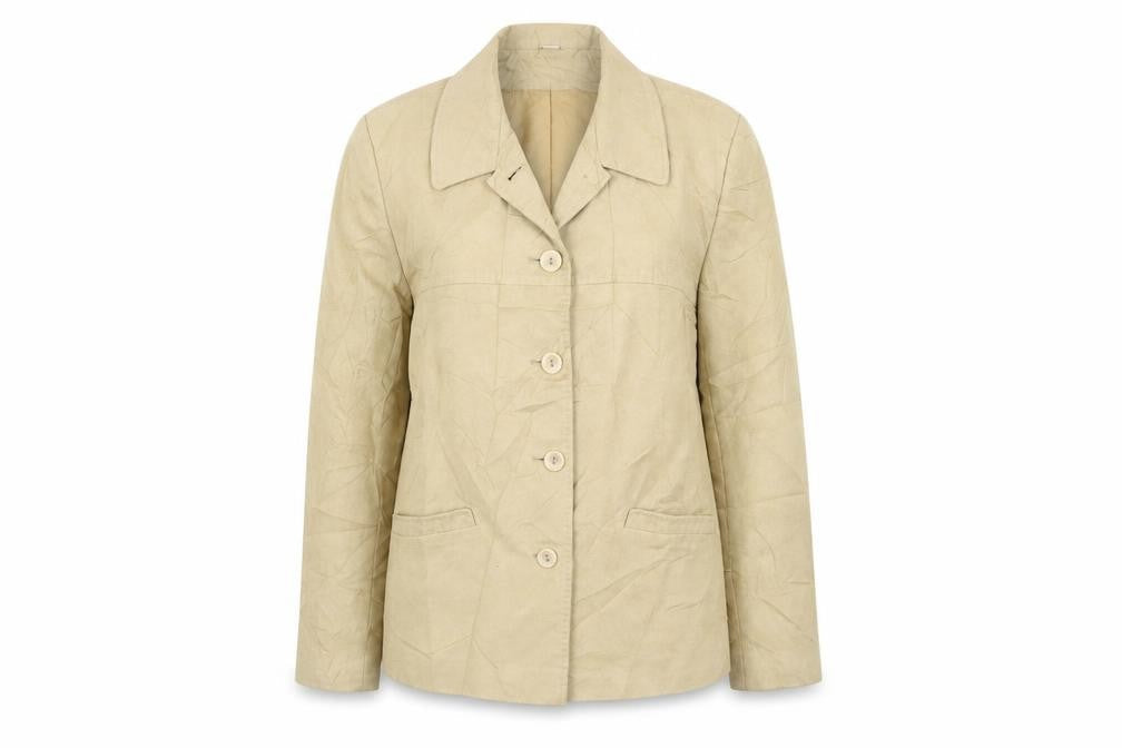 EWM Womens Yellow   Jacket Blazer Size 12