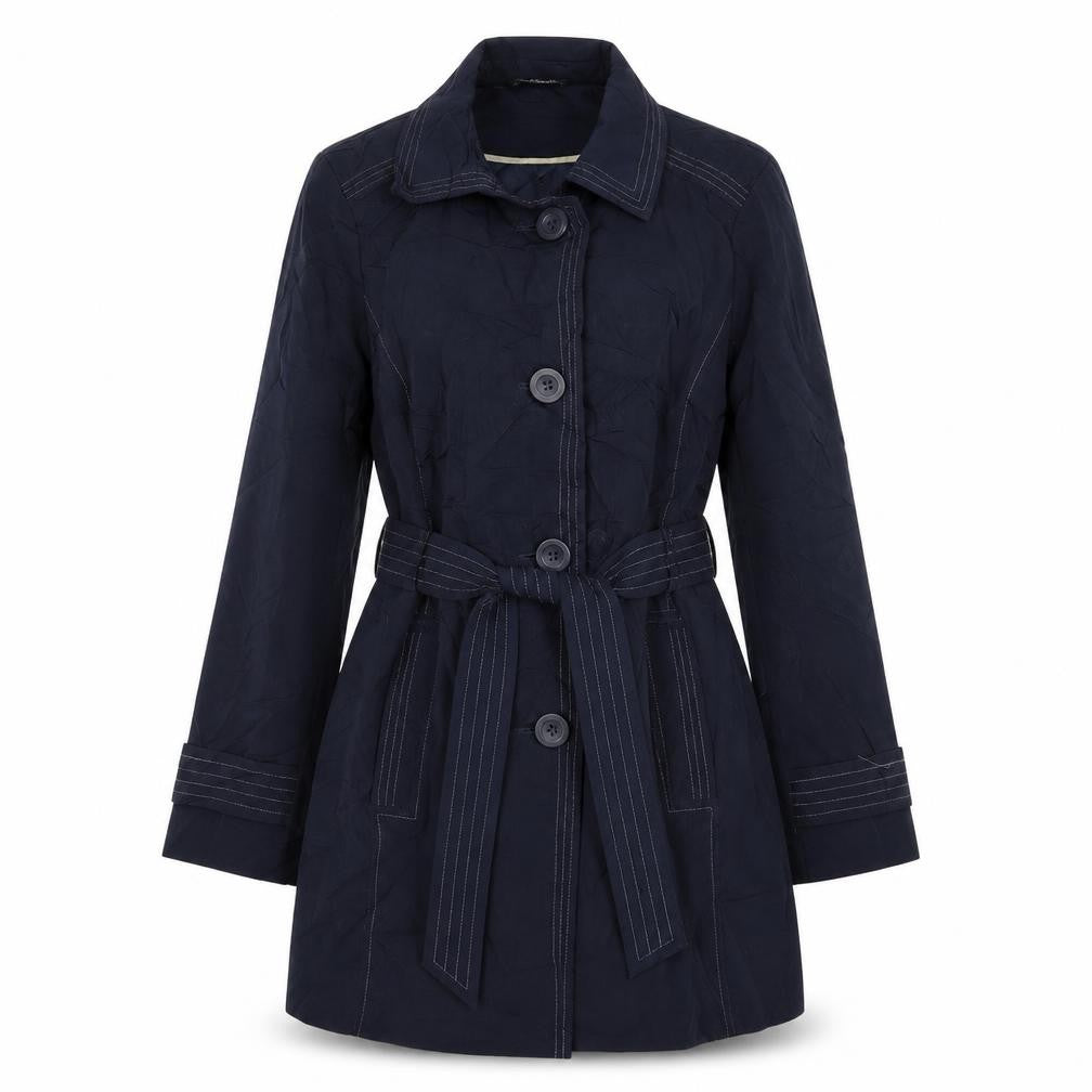 Bonmarché Womens Blue Overcoat Coat Size 14
