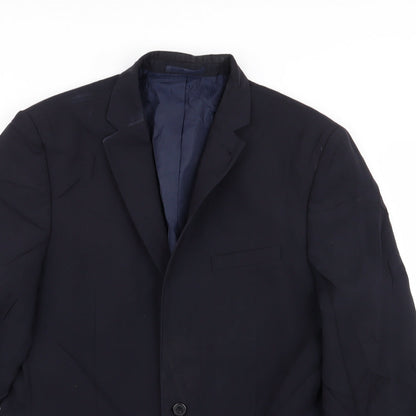 Fellini Traveller Mens Blue   Jacket Blazer Size 42