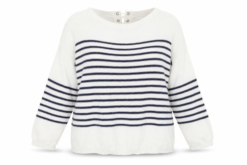 F&F Womens Multicoloured Striped  Pullover Jumper Size 14