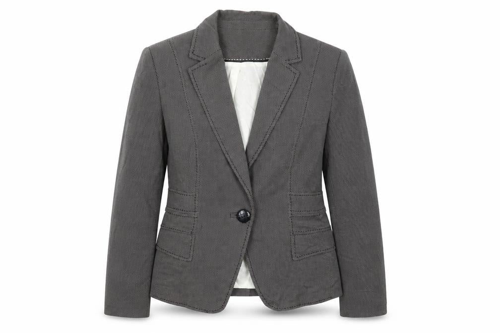 Marks & Spencer Womens Grey   Jacket Blazer Size 14