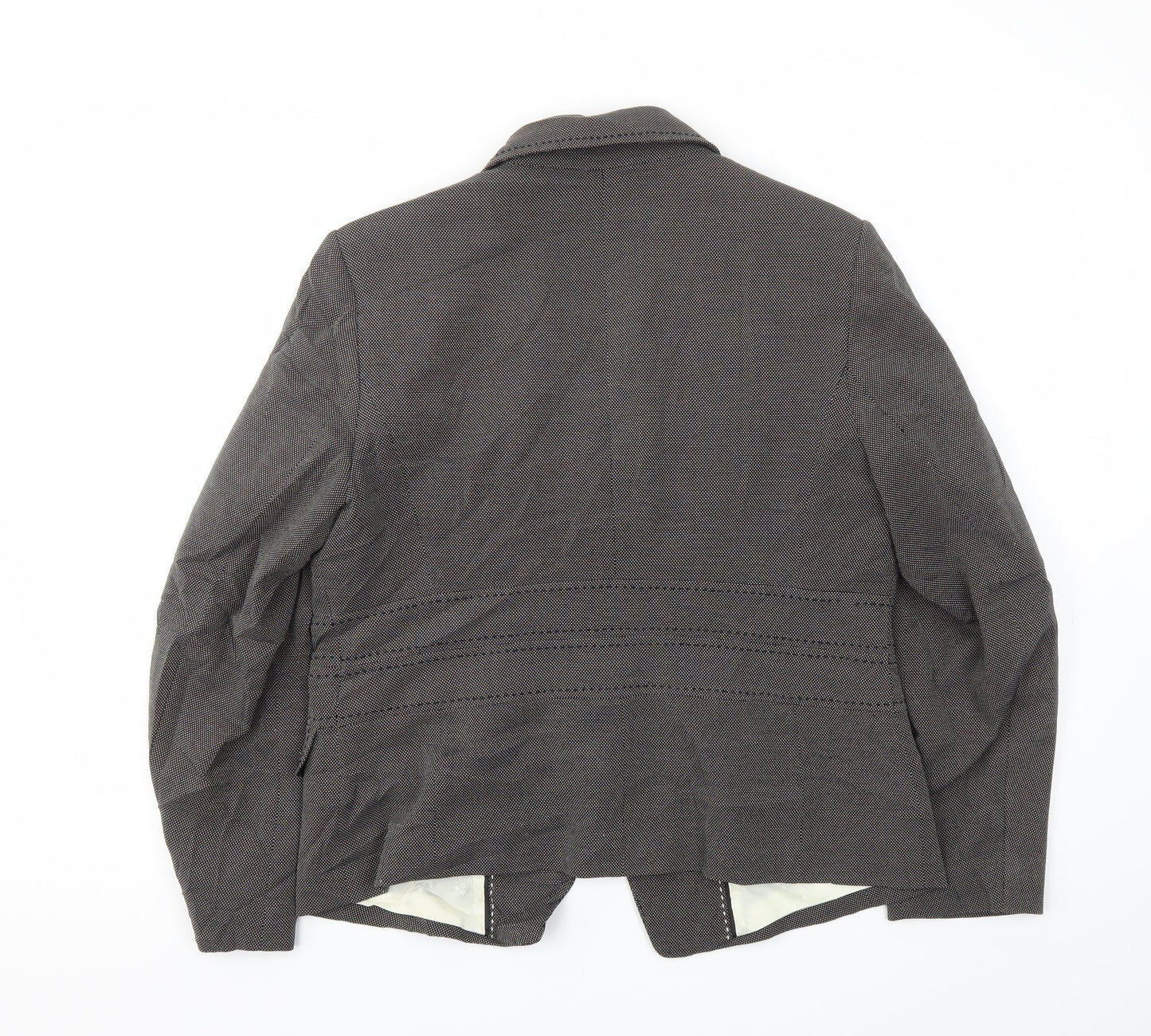 M&S Womens Grey   Jacket Blazer Size 14