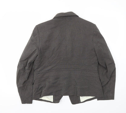 Marks & Spencer Womens Grey   Jacket Blazer Size 14