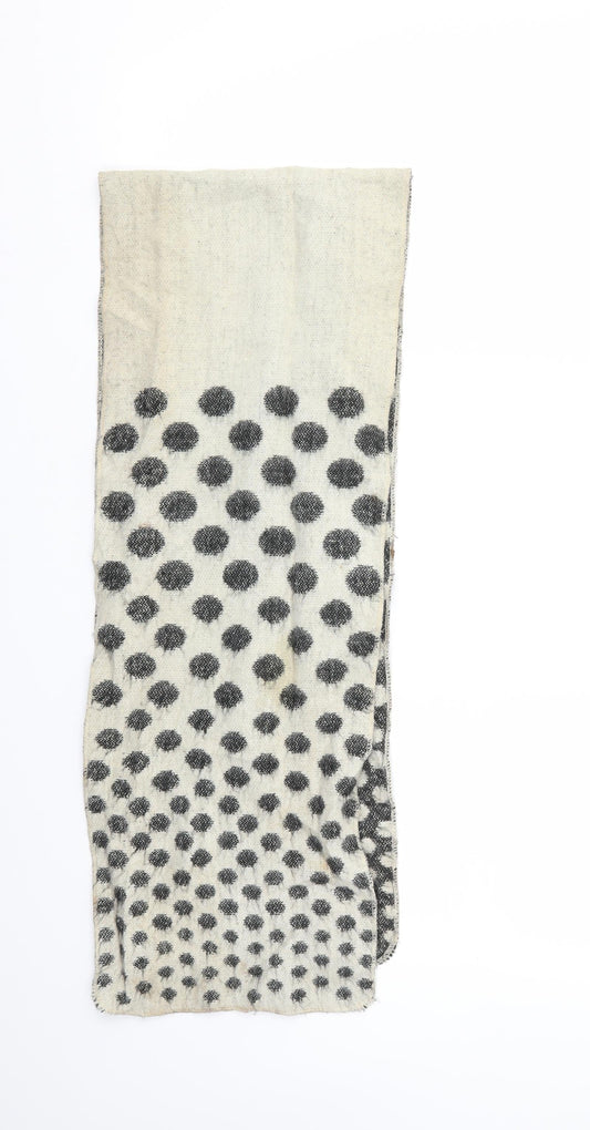 Preworn Unisex Ivory Argyle/Diamond   Scarf
