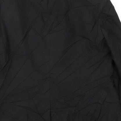 Next Mens Black   Jacket Blazer Size 42