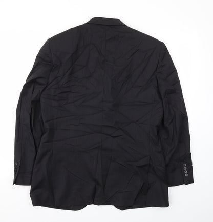 Next Mens Black   Jacket Blazer Size 40