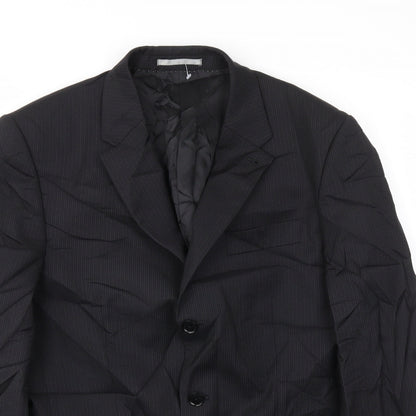 Next Mens Black   Jacket Blazer Size 40