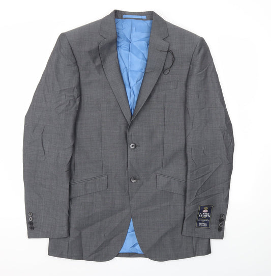 M&S Mens Grey   Jacket Blazer Size 36