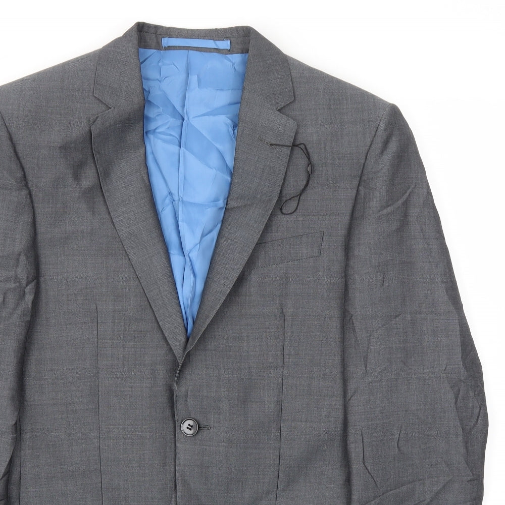 M&S Mens Grey   Jacket Blazer Size 36