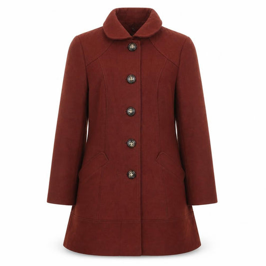 George Womens Brown   Jacket Coat Size 8