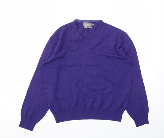 jhon lewis  Mens Purple   Pullover Sweatshirt Size S