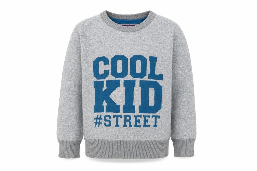 LABEL Boys Grey   Pullover Sweatshirt Size 2-3 Years