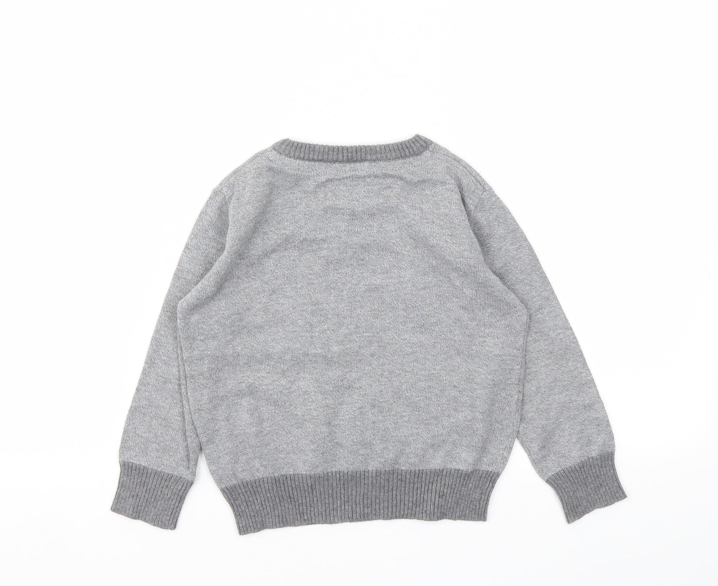 LABEL Boys Grey   Pullover Sweatshirt Size 2-3 Years