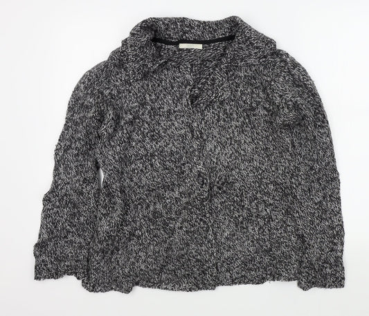 M&S Womens Black   Cardigan Jumper Size 16