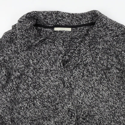 Marks & Spencer Womens Black   Cardigan Jumper Size 16