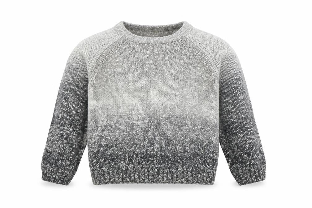 F&F Boys Grey   Pullover Jumper Size 9-12 Months
