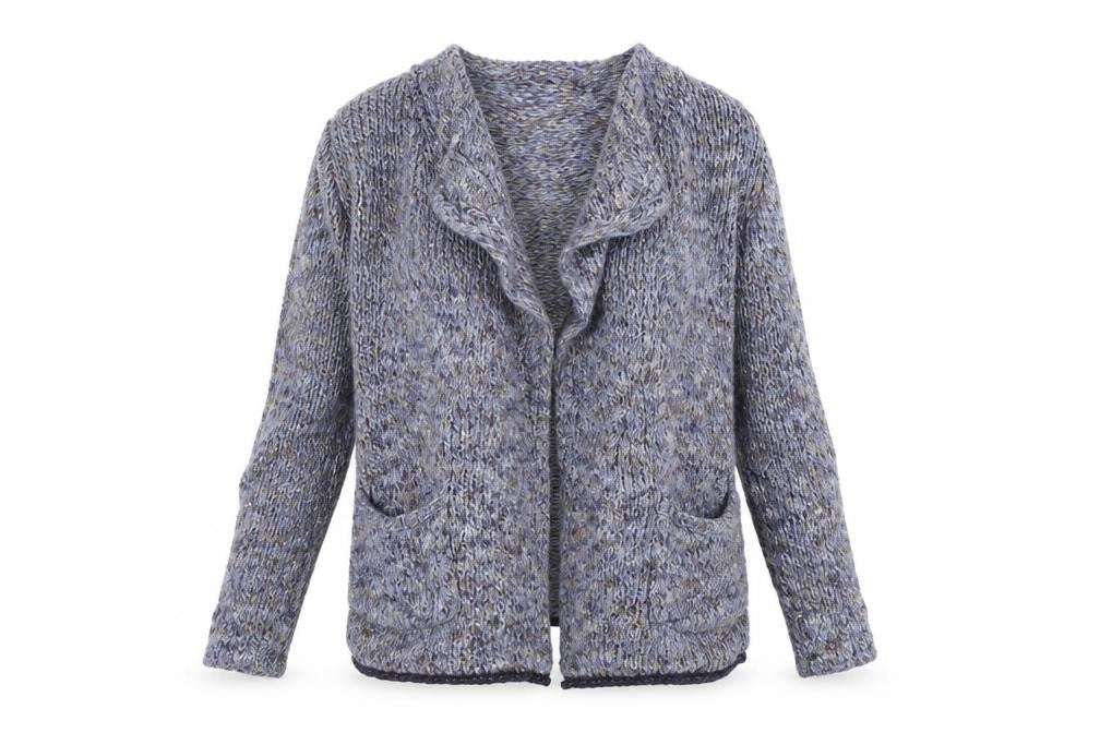 mary Womens Blue   Cardigan Jumper Size 10