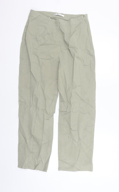 George Womens Beige   Trousers  Size 14 L26 in