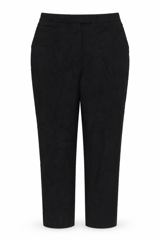 Warehouse Womens Black   Trousers  Size 14 L25 in