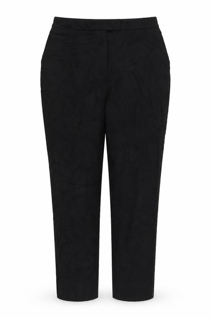 Warehouse Womens Black   Trousers  Size 14 L25 in
