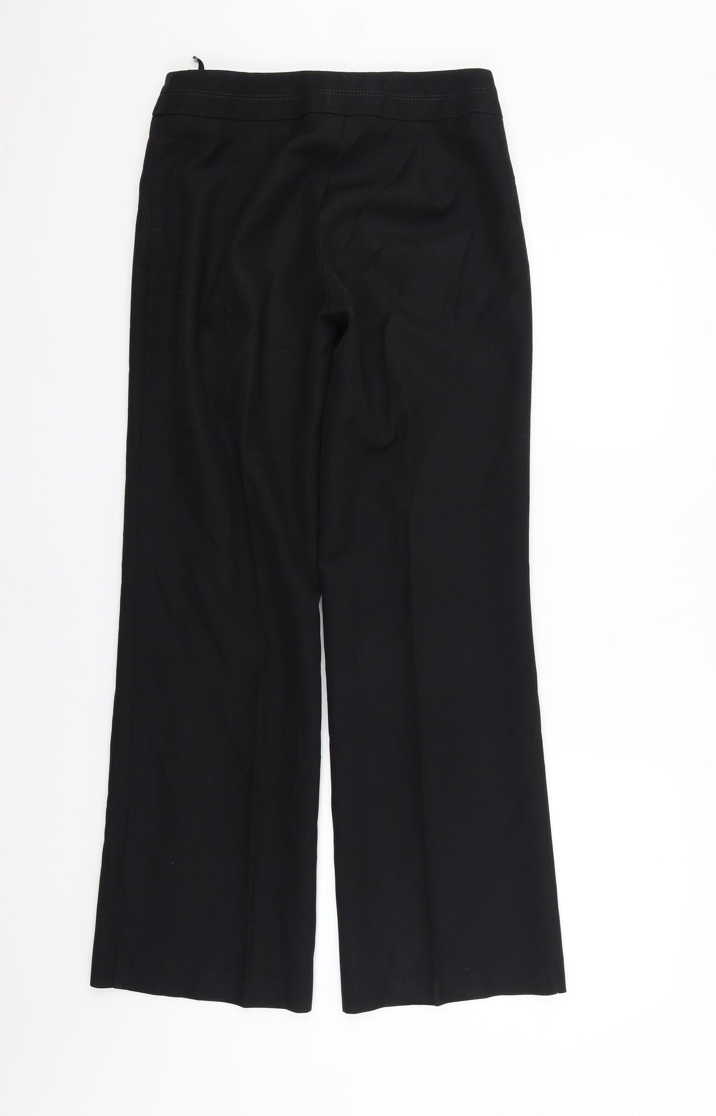 Marks and Spencer Womens Black   Trousers  Size 8 L29 in