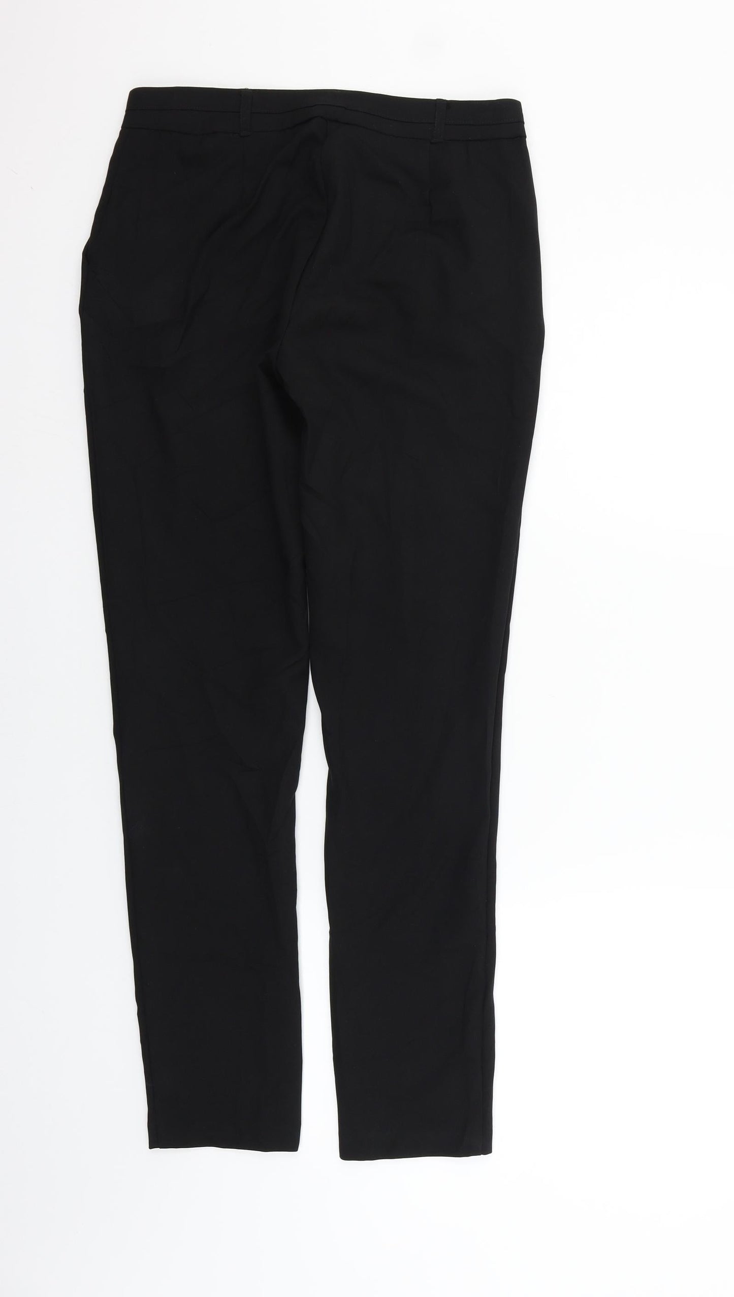 New Look Womens Black   Trousers  Size 10 L28 in
