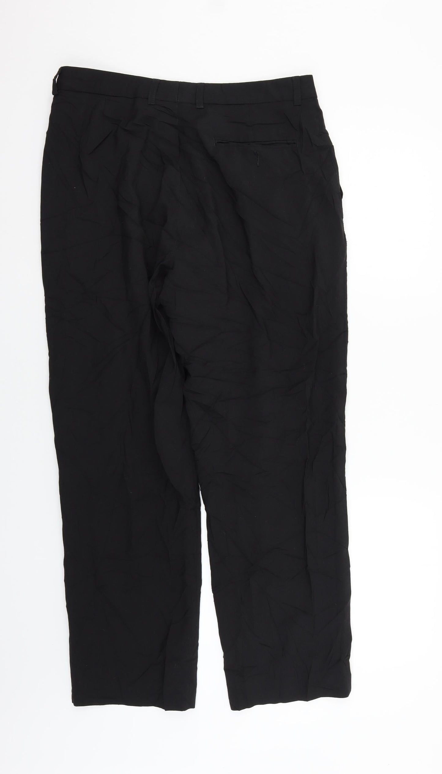 Marks and Spencer Womens Black   Trousers  Size 34 in L29 in