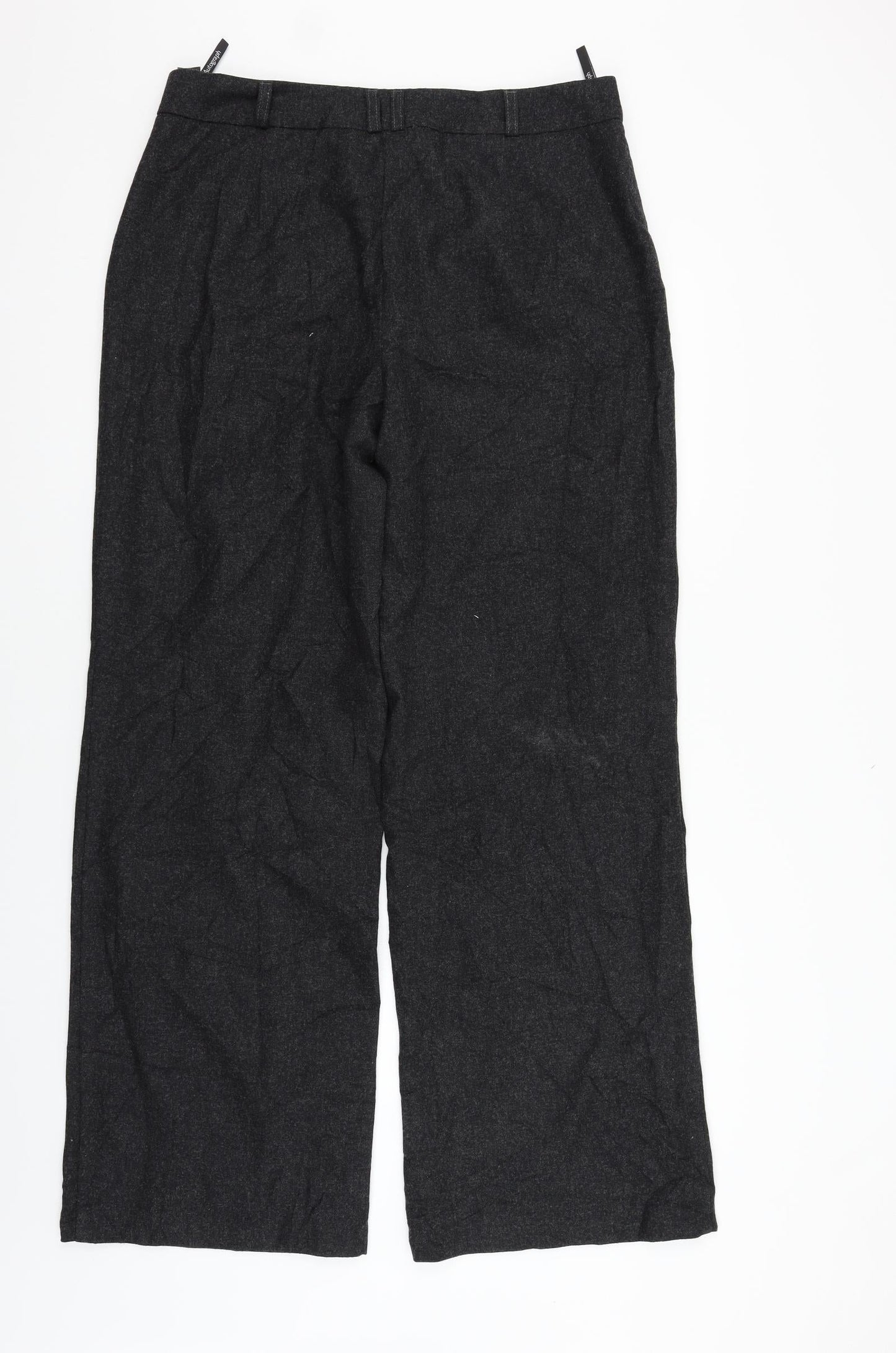 Marks and Spencer Womens Grey   Trousers  Size 14 L30 in