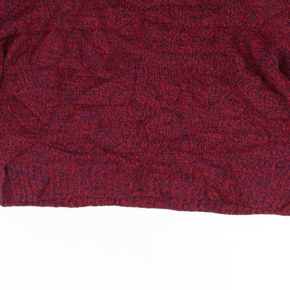 Divided Womens Red   Pullover Jumper Size XS
