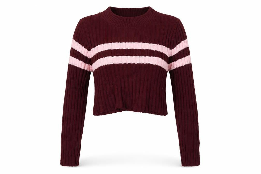 PRETTYLITTLETHING Womens Red   Pullover Jumper Size 12
