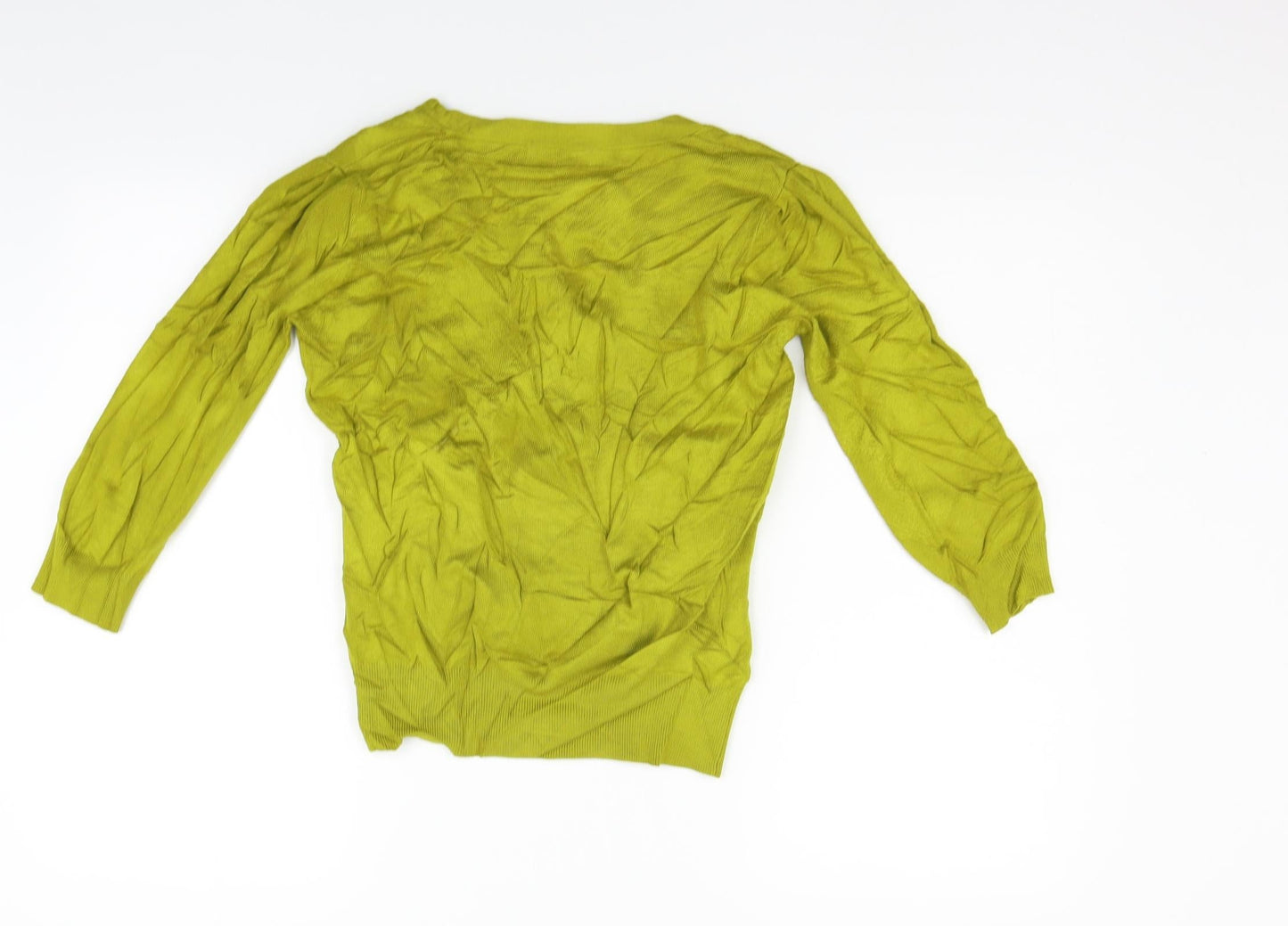 Marks and Spencer Womens Yellow   Pullover Jumper Size 12
