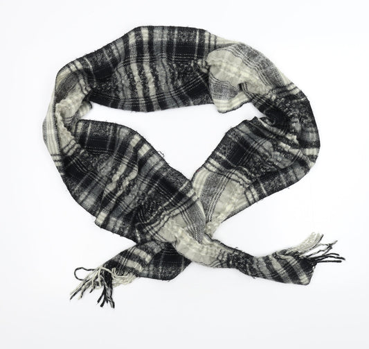 Preworn Womens Grey Check   Scarf