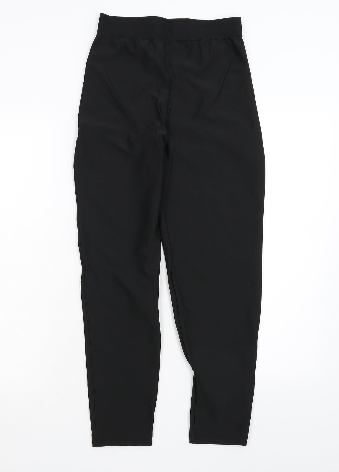 Preworn Womens Black   Carrot Leggings Size XL L24 in