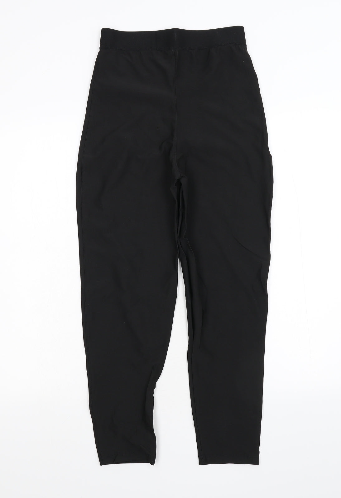 Preworn Womens Black   Carrot Leggings Size XL L24 in