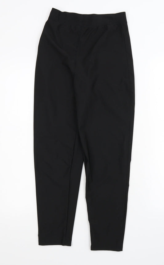 Preworn Womens Black   Cargo Leggings Size XL L24 in