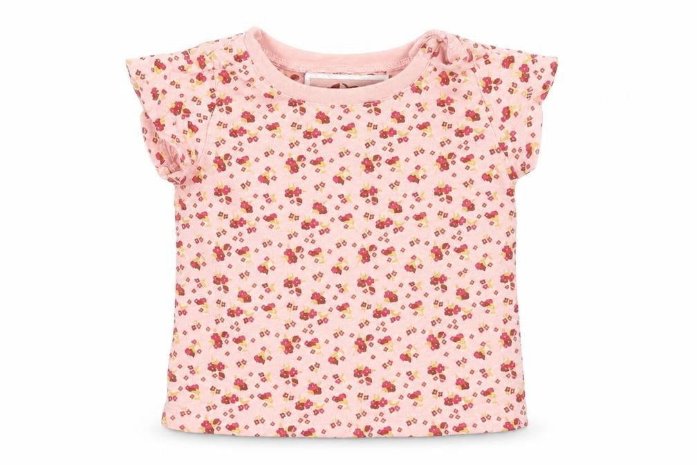 NEXT Girls Pink Floral  Basic T-Shirt Size 3-6 Months
