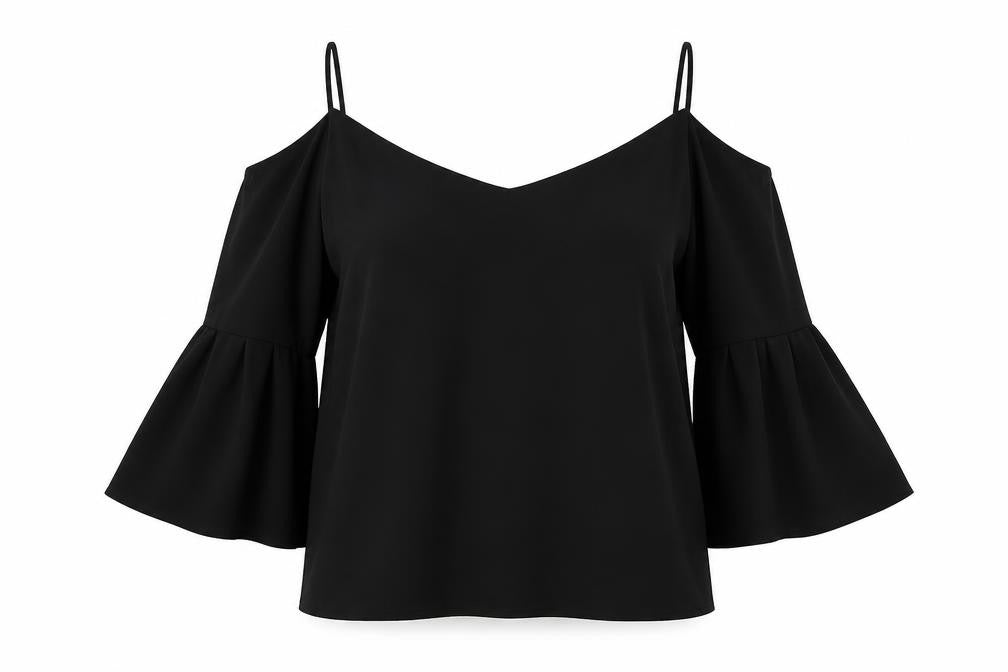 H&M Womens Black   Tunic Blouse Size 8