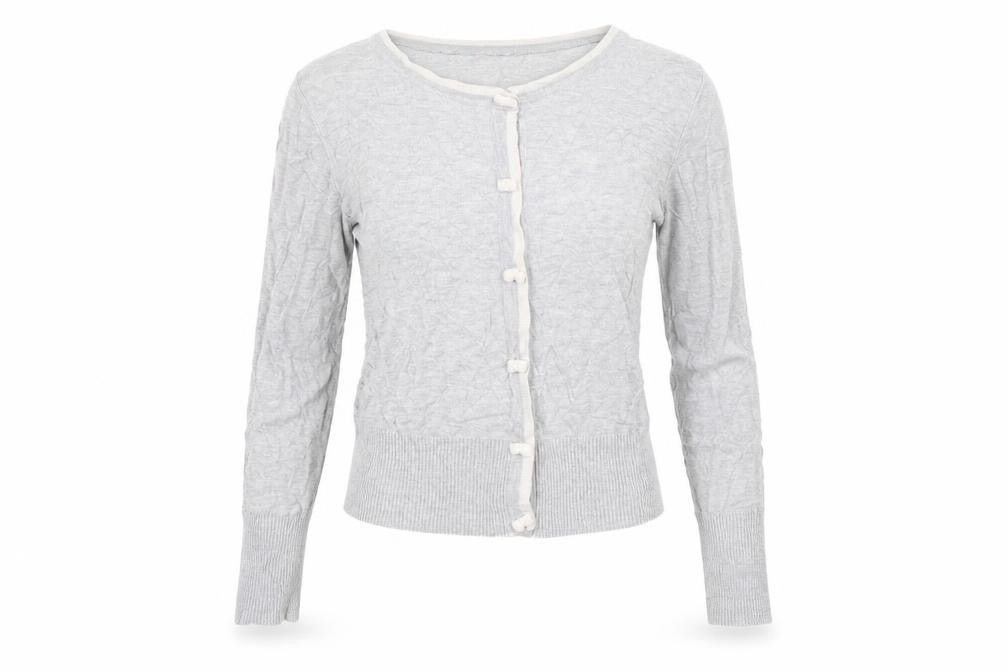 Louche Womens Grey   Cardigan Jumper Size 12